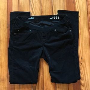 Black Gap 1969 Maternity Skinny Corduroy 28/6L